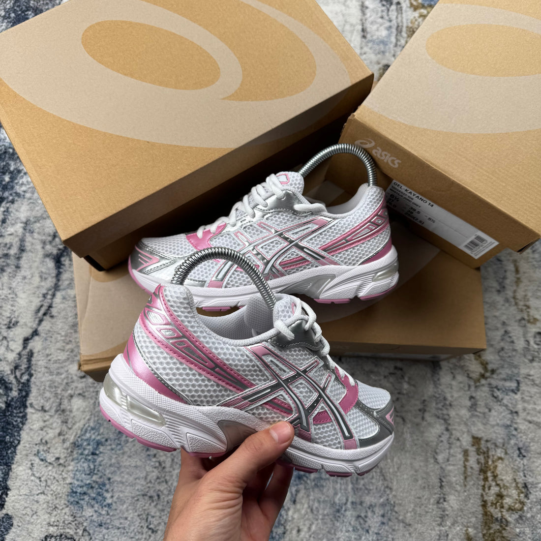 Asics Gel-1130 White Pure Silver Pink