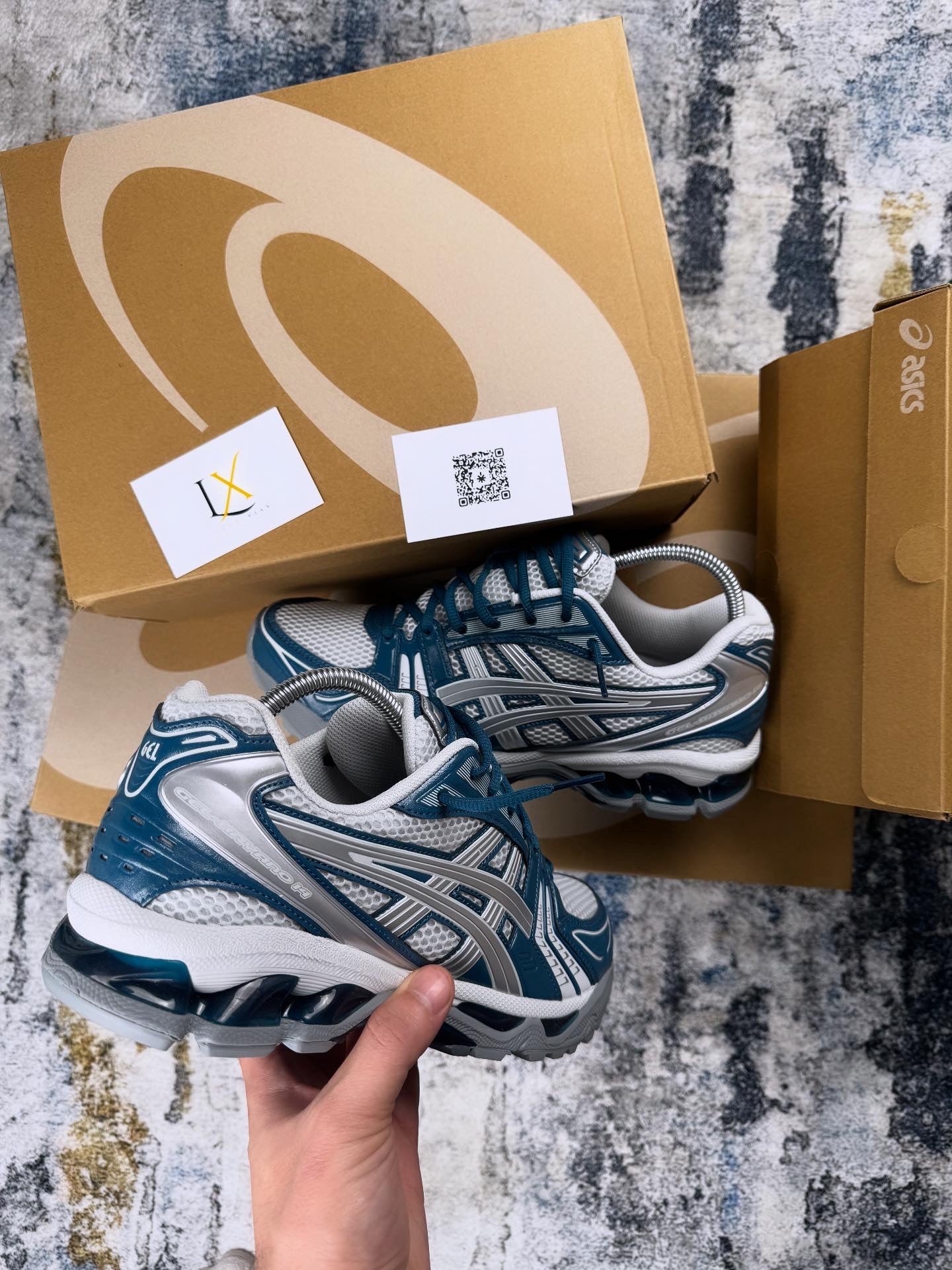 Asics Gel-Kayano 14 Glacier White