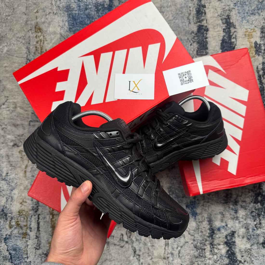 Nike P-6000 Triple Black