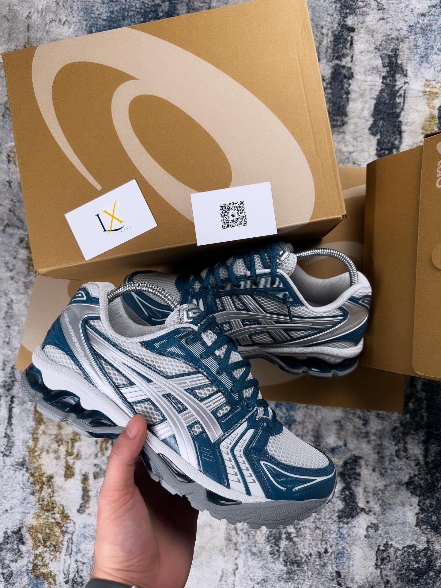 Asics Gel-Kayano 14 Glacier White