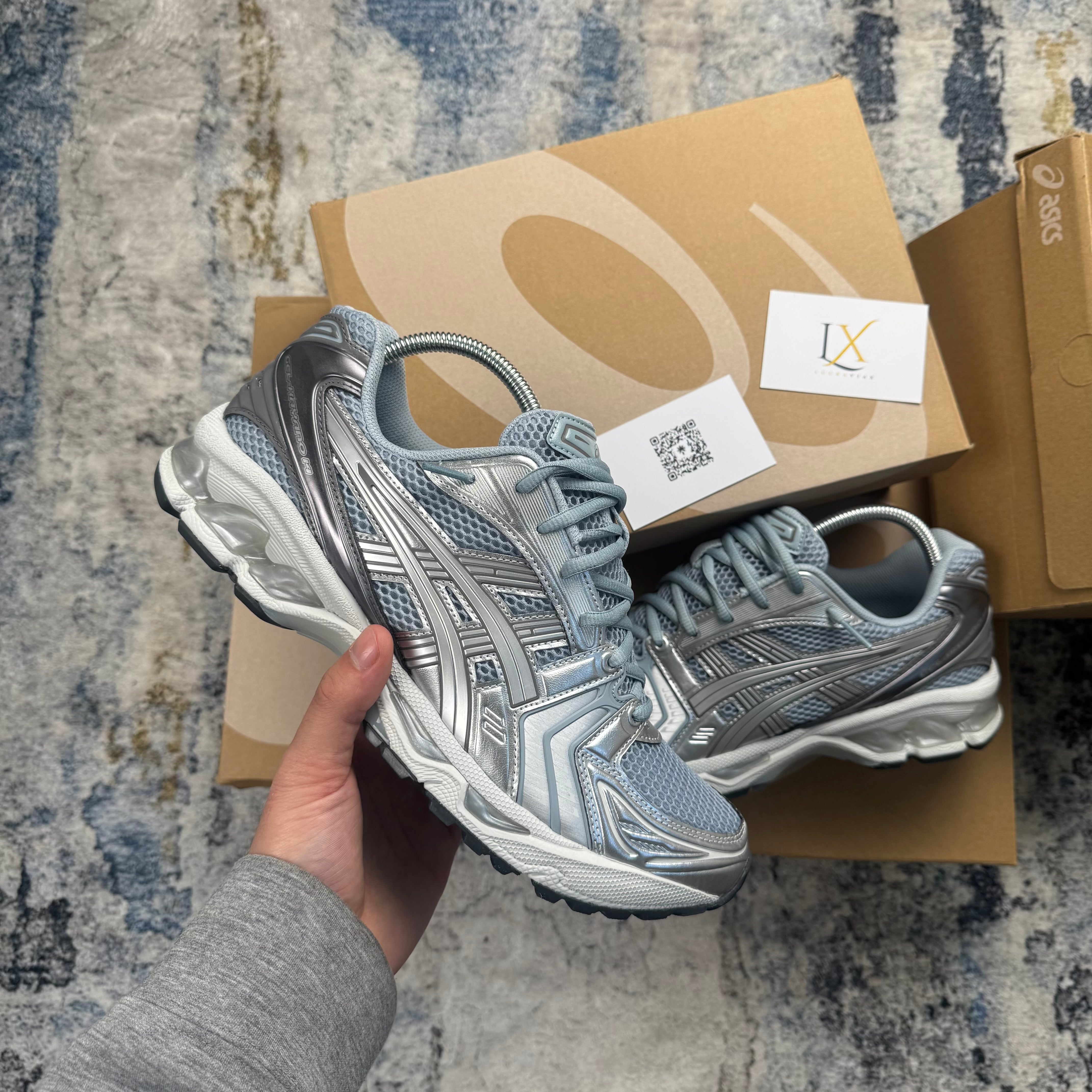 Asics Gel-Kayano 14 Dolphin Grey Pure Silver