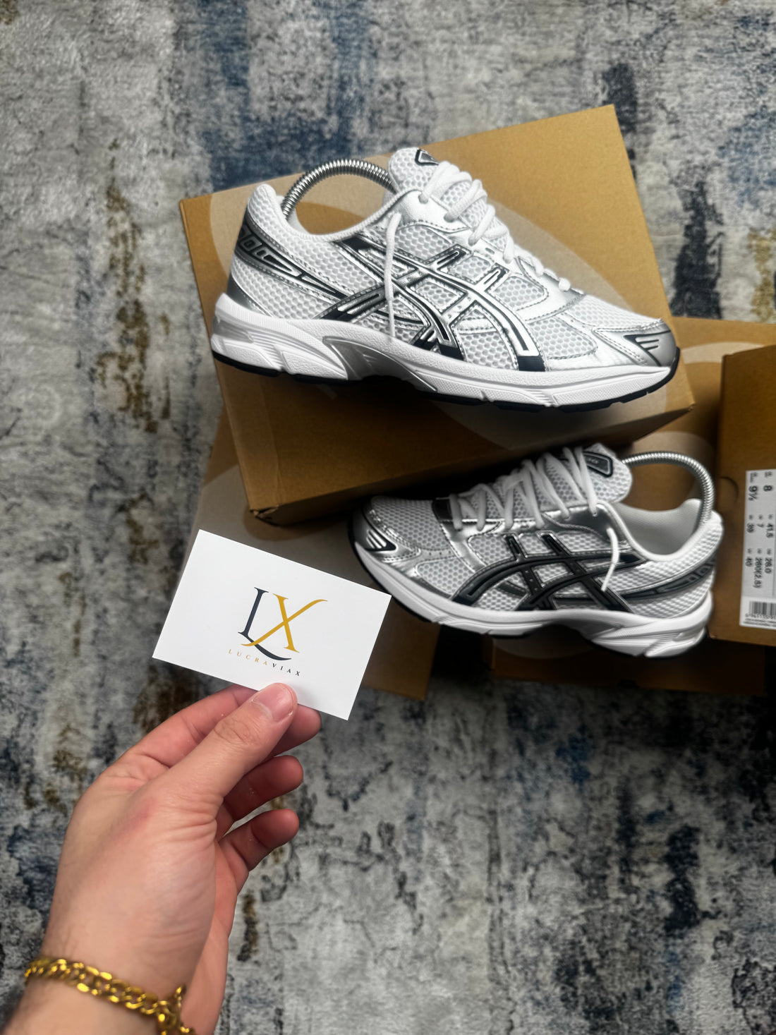 Asics Gel-1130 Pure White Silver