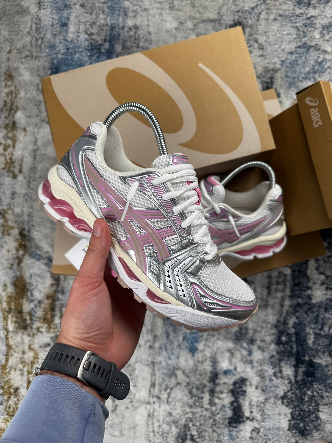 Asics Gel-Kayano 14 White Fawn