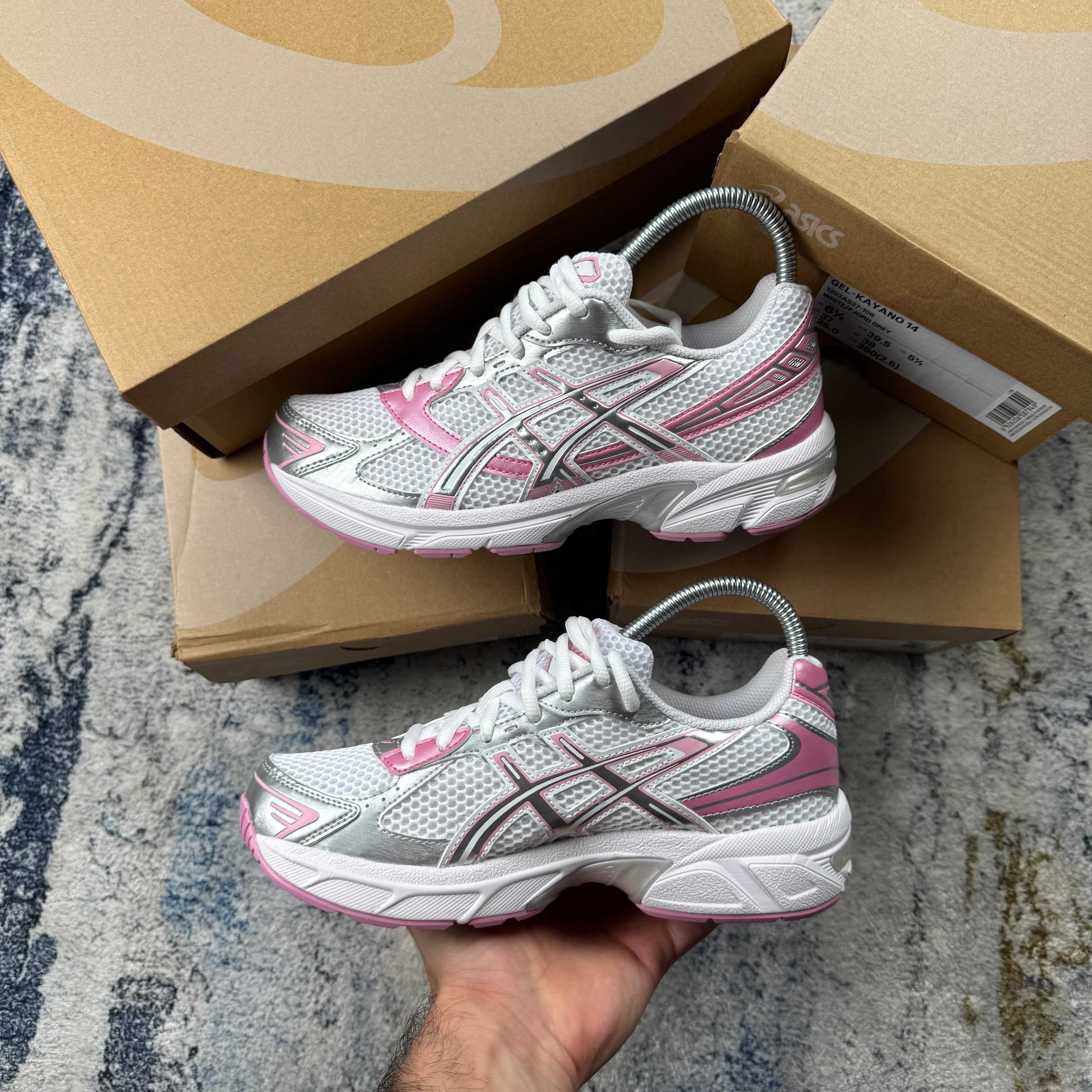 Asics Gel-1130 White Pure Silver Pink