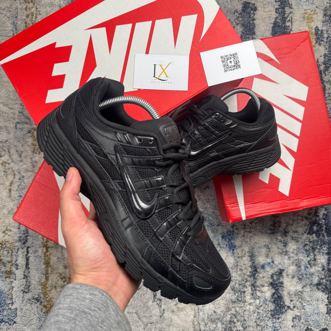 Nike P-6000 Triple Black