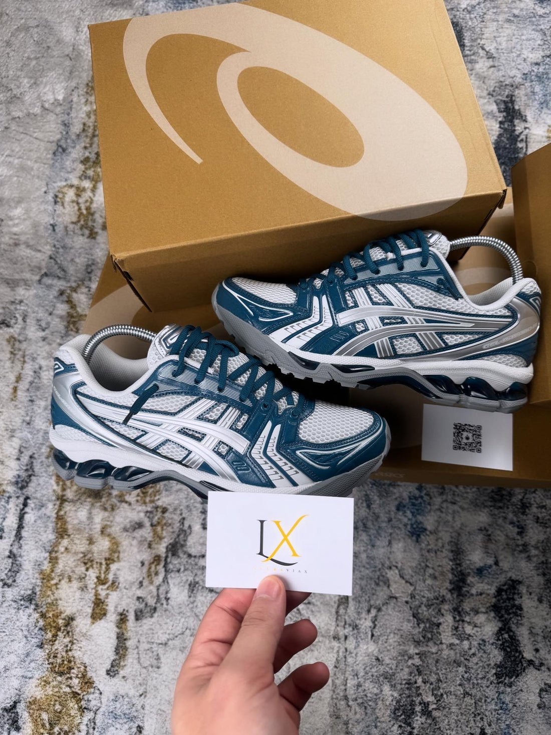 Asics Gel-Kayano 14 Glacier White