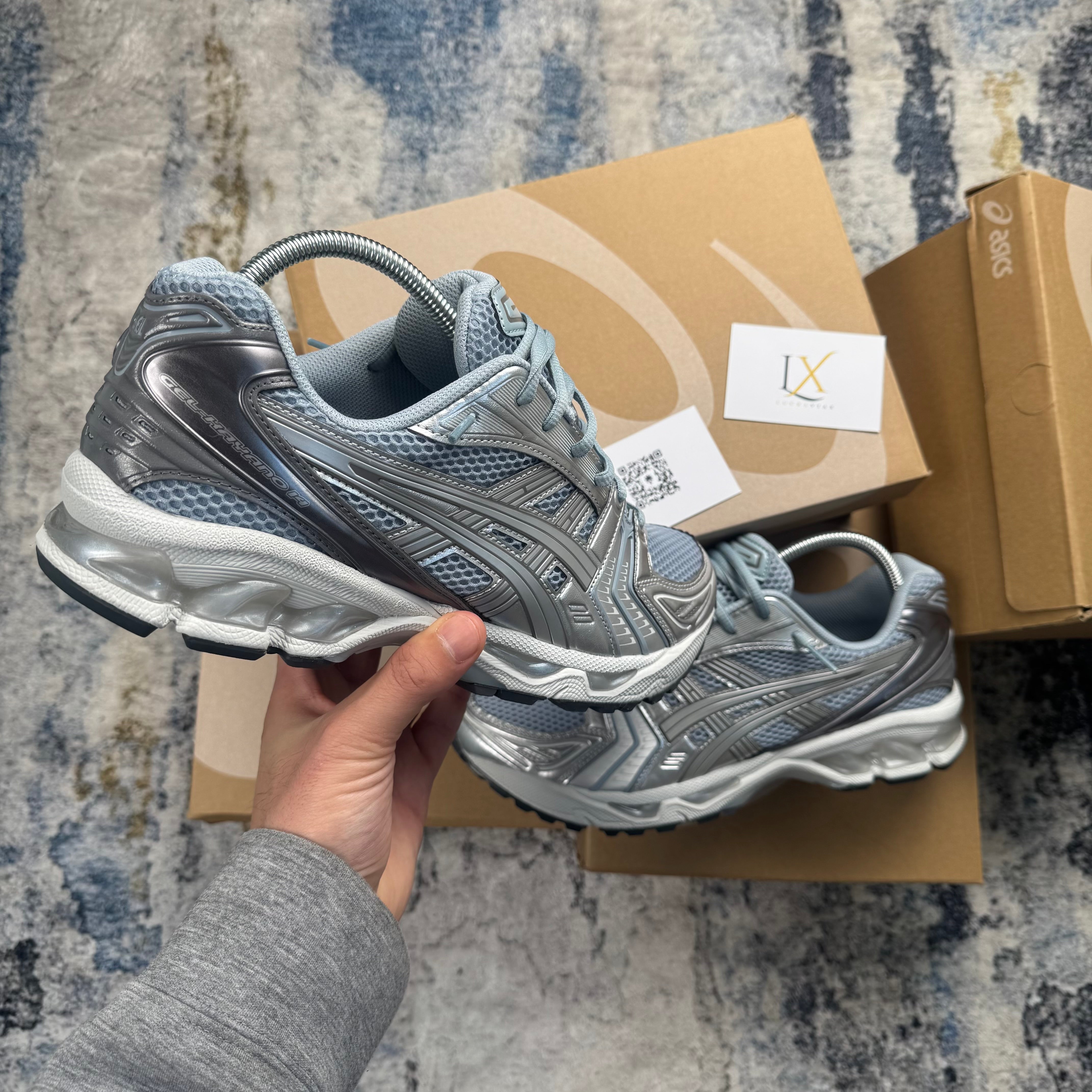Asics Gel-Kayano 14 Dolphin Grey Pure Silver