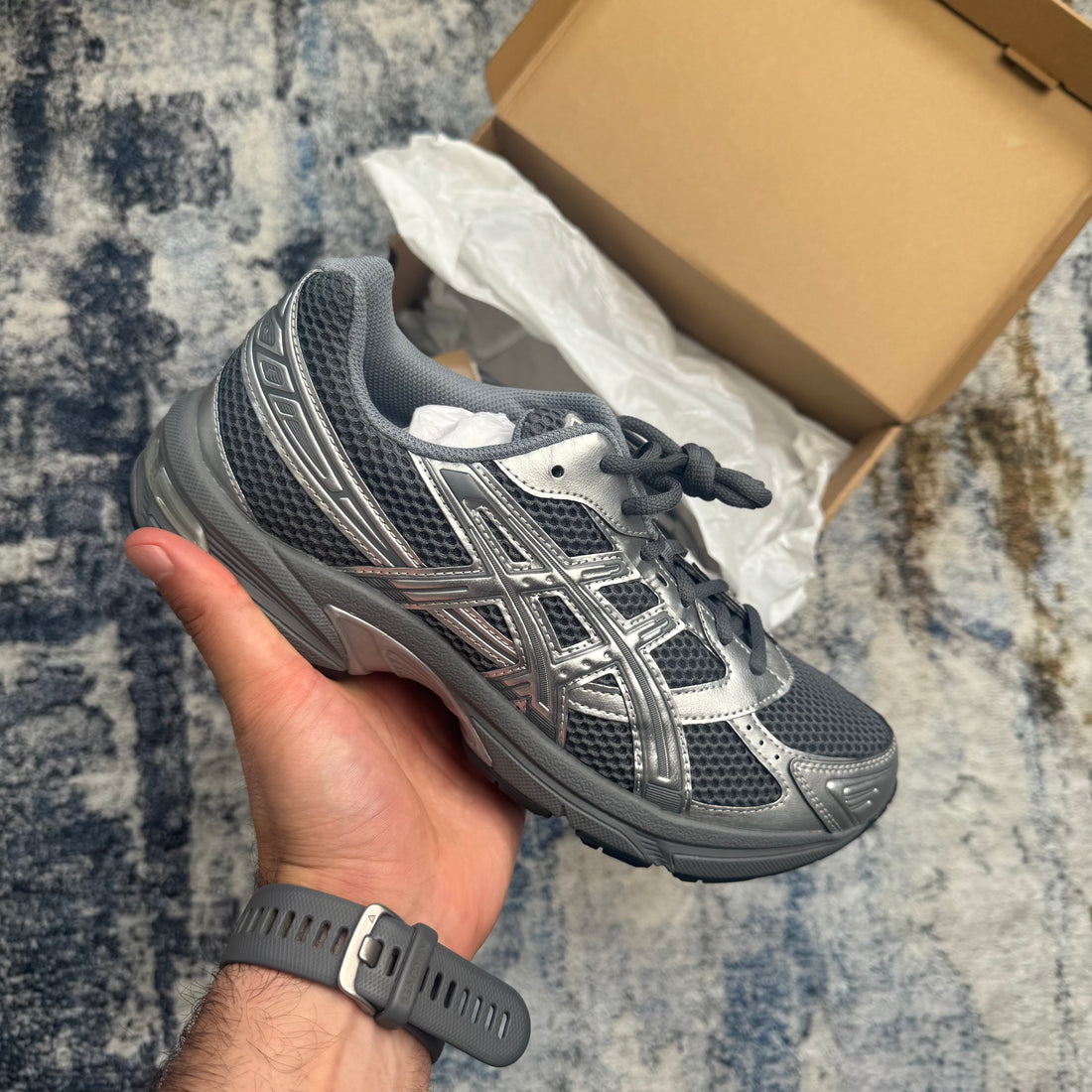 Asics Gel-1130 Steel Grey Pure Silver