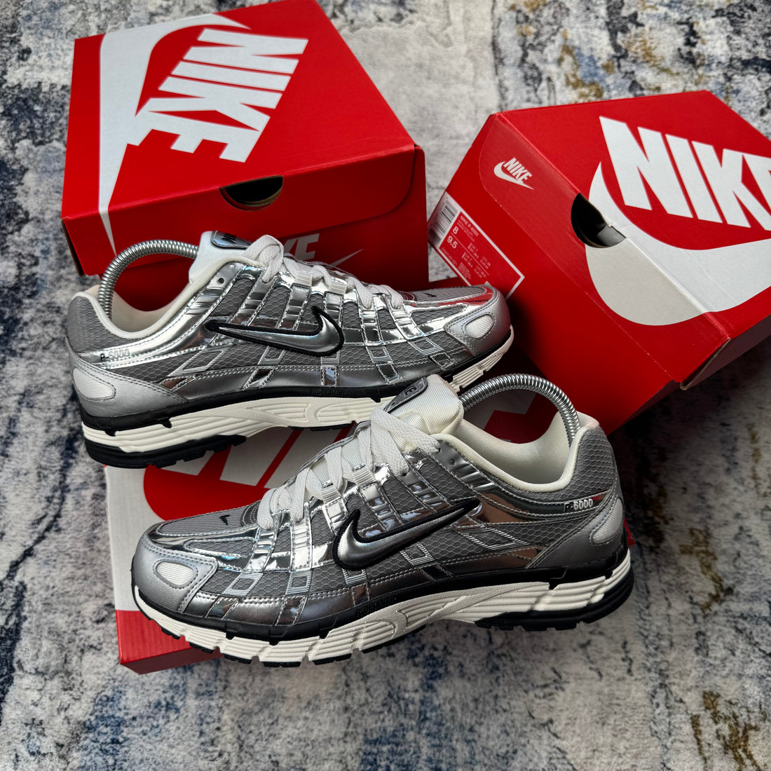Nike P-6000 Metallic Silver